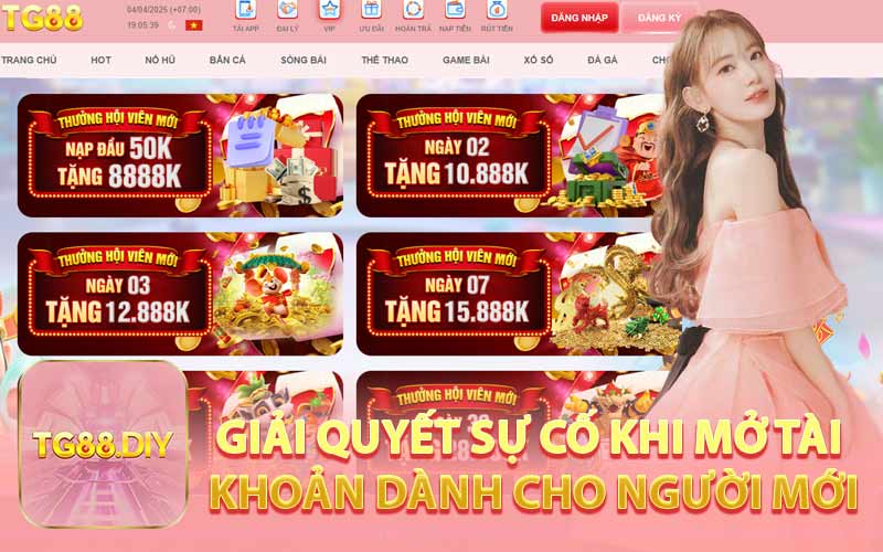 Giải Quyết Sự Cố Khi Mở Tài Khoản Dành Cho Người Mới