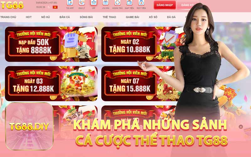 Khám Phá Những Sảnh Cá Cược Thể Thao TG88